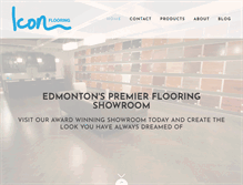 Tablet Screenshot of iconflooring.com